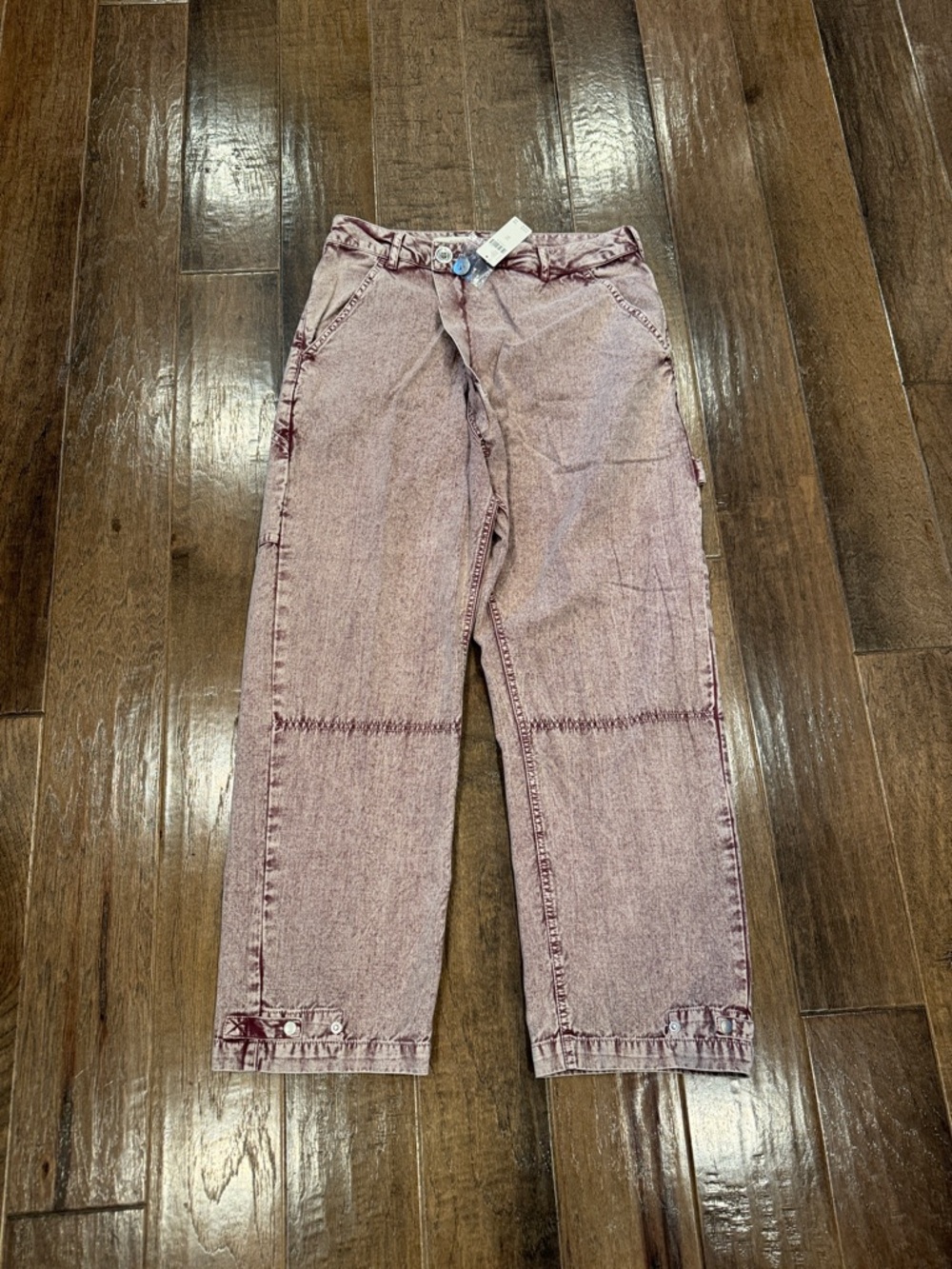 Pilcro NWT Mauve/Purple Denim Carpenter Pants. Very soft and lightweight.